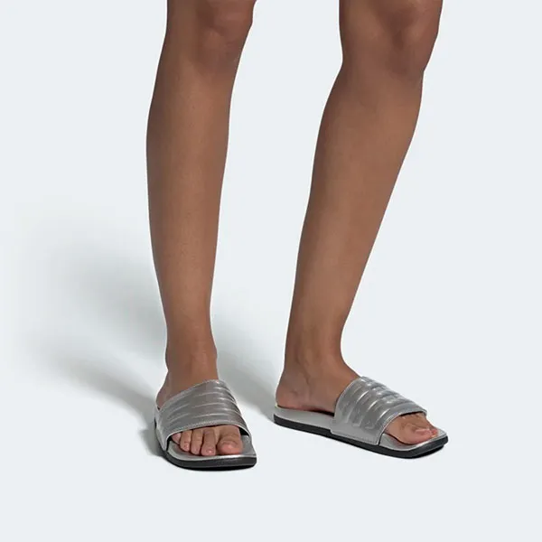 Dép Adidas Adilette Comfort Màu Xám Bạc Size 38 - Dép - Vua Hàng Hiệu