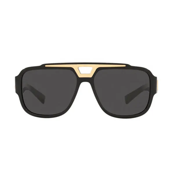 Kính Mát Dolce & Gabbana D&G DG4389 - 501/87 Black Dark Grey Lens Sunglasses 59mm Màu Đen