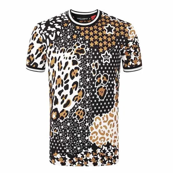 Áo Phông Nam Dolce & Gabbana D&G G8KW5T-FI7GL Màu Đen Vàng