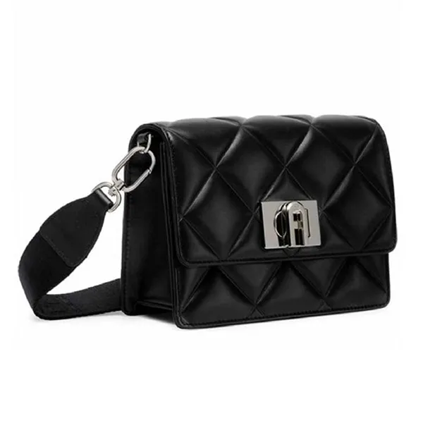 Túi Đeo Chéo Furla 1927 Soft Mini Crossbody Nero Màu Đen N-NC