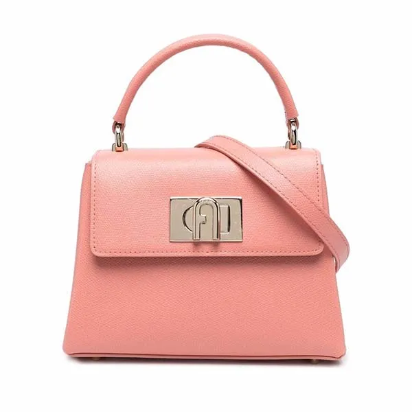 Túi Xách Furla 1927 Flip-Locked Mini Tote Bag Pink Màu Hồng - Túi xách - Vua Hàng Hiệu