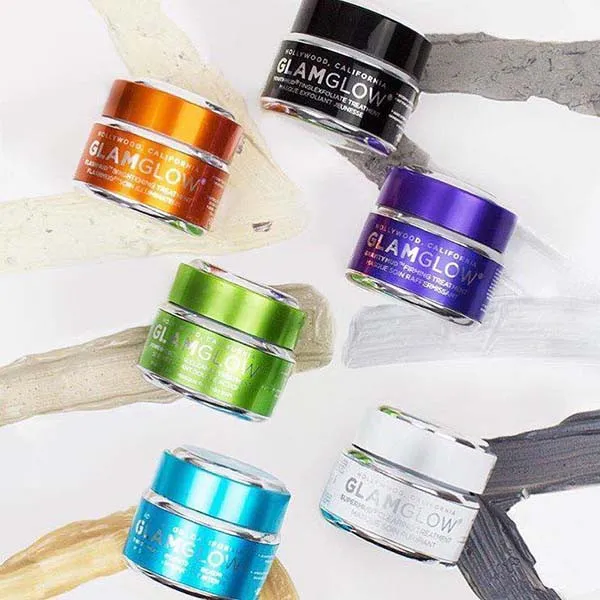 Bộ Mặt Nạ Dưỡng Ẩm GlamGlow Instant Hits Mini Face Mask & Moisturizer - Mặt nạ - Vua Hàng Hiệu