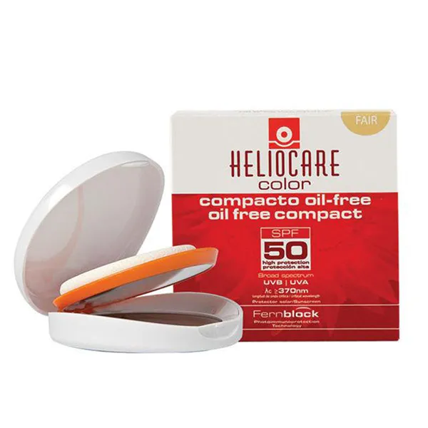 Phấn Nén Chống Nắng, Hỗ Trợ Sáng Da Heliocare Oil-Free Compact SPF 50 10g