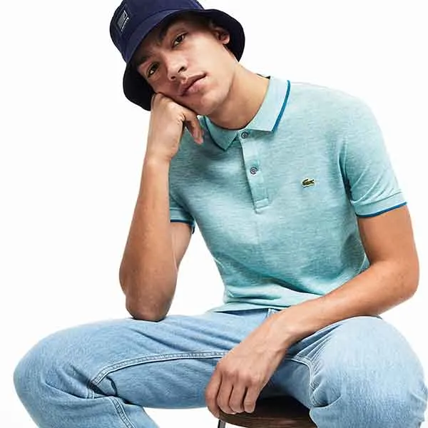 Áo Polo Lacoste Men's Short Sleeve Polo PH4231 S6T Màu Xanh Size M - Thời trang - Vua Hàng Hiệu