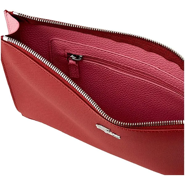 Túi Cầm Tay Lacoste Anna Whislet Clutch Bag NF2791AA-F18 Màu Đỏ