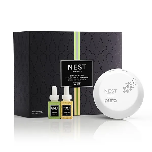 Bộ Khuếch Tán Hương Thơm Nest New York - Pura Smart Home Fragrance Diffuser - Máy khuếch tán hương thơm - Vua Hàng Hiệu