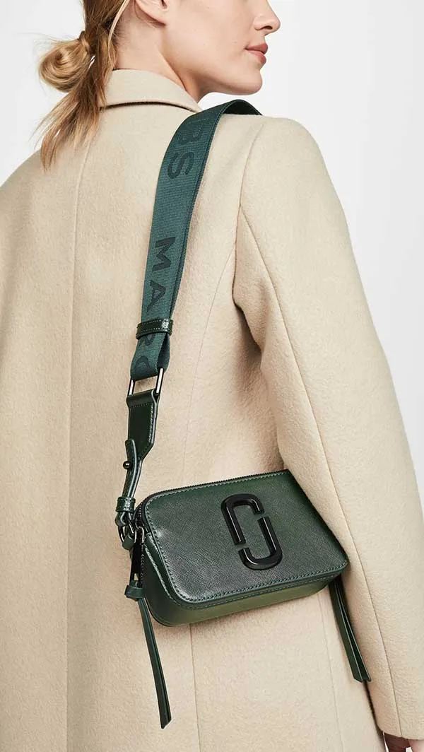 Túi Xách Marc Jacobs The Snapshot DTM Anodized Camera Bag Màu Xanh Green