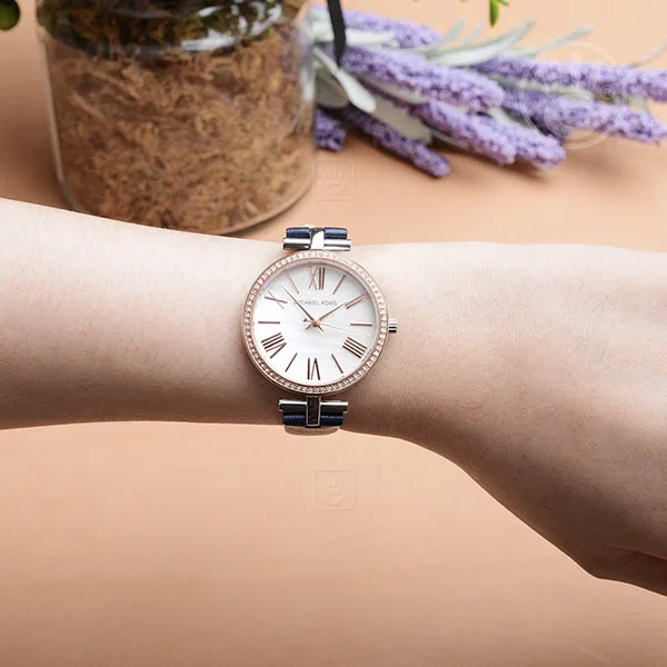 Đồng Hồ Nữ Michael Kors MK2833 Dây Da 38mm Màu Xanh Navy