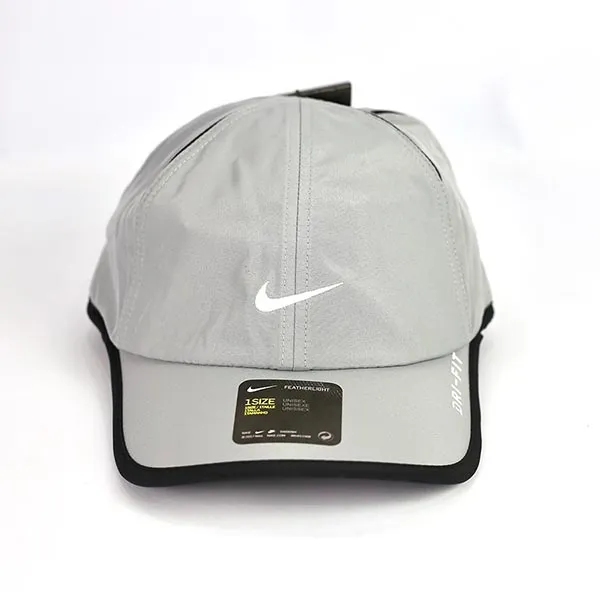 Mũ Nike Feather Light Black Grey 595510-069 Màu Xám