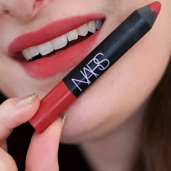 Set Son Bút Chì Nars Mini Velvet Matte Lipstick Pencil Duo Màu Cruella/Dolce Vita - Son Môi - Vua Hàng Hiệu