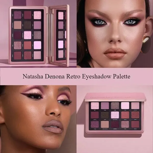 Bảng Phấn Mắt Natasha Denona Retro Eyeshadow Palette - Trang điểm - Vua Hàng Hiệu