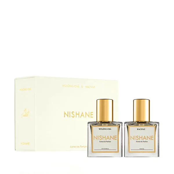 Set Nước Hoa Unisex Nishane Hacivat + Wulong Cha (15ml x 2) - Nước hoa - Vua Hàng Hiệu