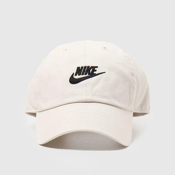 Mũ Nike Sportswear Heritage86 Futura Washed Hat Beige 913011 072 Màu Be