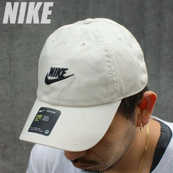 Mũ Nike Sportswear Heritage86 Futura Washed Hat Beige 913011 072 Màu Be