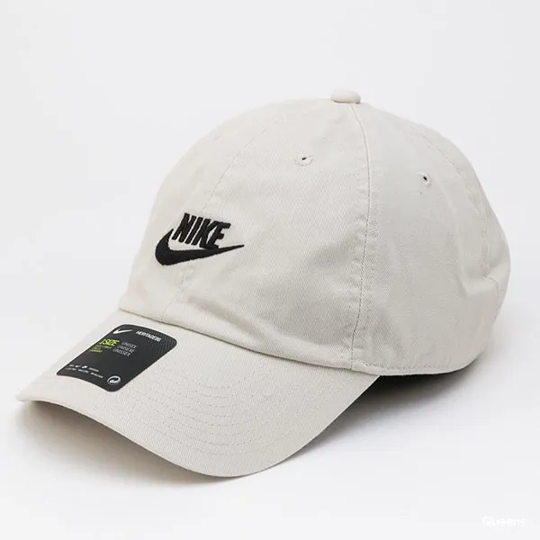 Mũ Nike Sportswear Heritage86 Futura Washed Hat Beige 913011 072 Màu Be