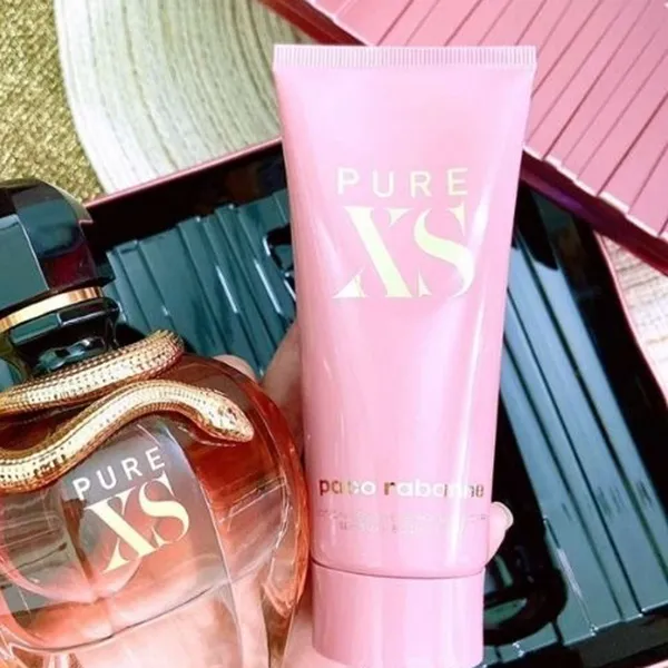 Set Nước Hoa Paco Rabanne Pure XS For Her EDP 3 Món