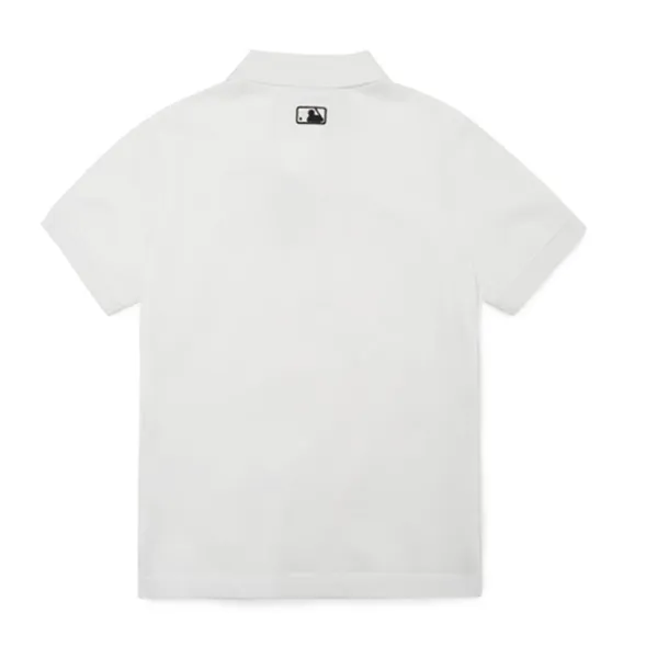 Áo Polo MLB Logo Casual Style Street Style 3FPQ02023-50WHS Màu Trắng Size S