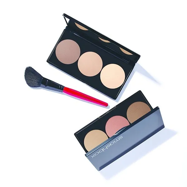 Set Phấn Tạo Khối Kèm Cọ Smashbox Step-By-Step Contour Kit