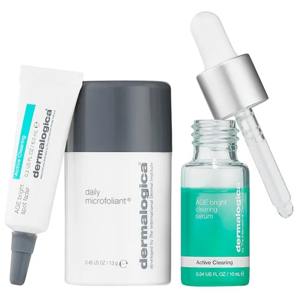 Set Chăm Sóc Da Dermalogica Clear + Brighten Kit