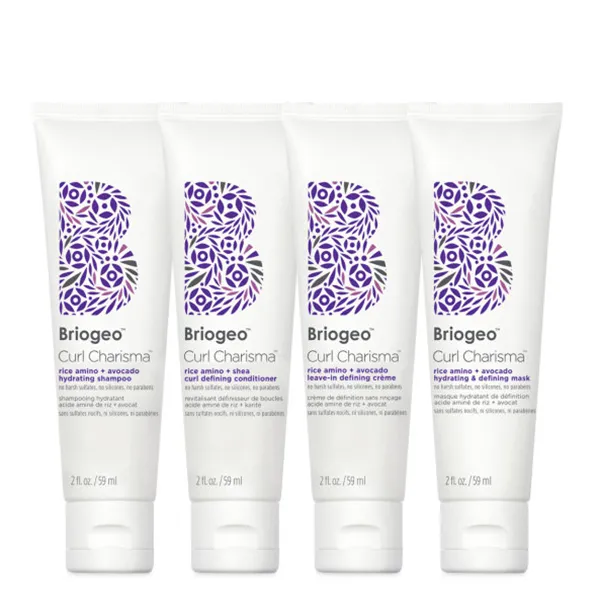 Set Chăm Sóc Tóc Briogeo Curl Charisma™ Silicone-Free Curly Hair Care Travel Kit - Chăm sóc tóc - Vua Hàng Hiệu