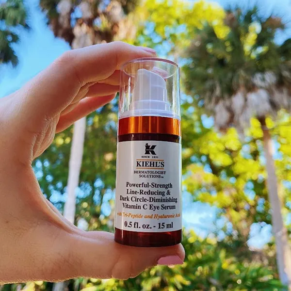 Tinh Chất Dưỡng Mắt Kiehl's Vitamin C Powerful-Strength Line-Reducing & Dark Circle-Diminishing Vitamin C Eye 15ml