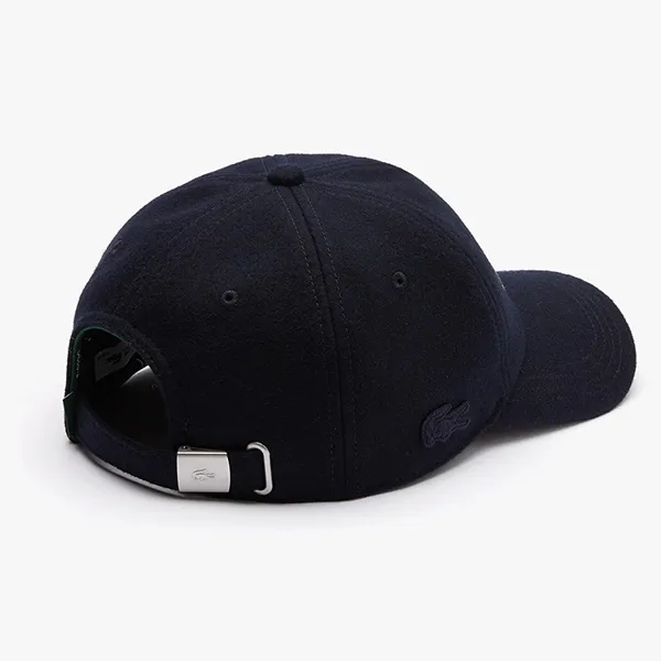 Mũ Lacoste Embroidered Wool Felt RK7413-51-HDE Màu Xanh Navy