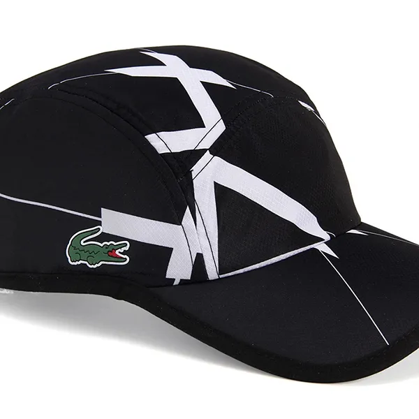 Mũ Lacoste Sport Cap Rk7926 Màu Đen Trắng