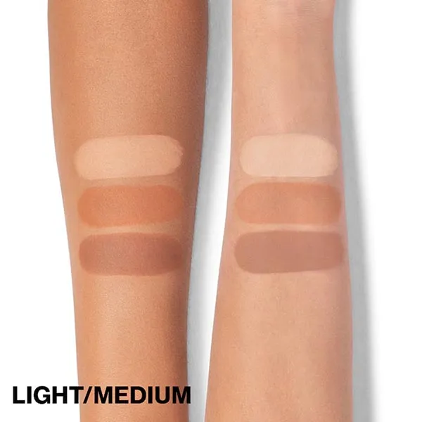 Set Phấn Tạo Khối Kèm Cọ Smashbox Step-By-Step Contour Kit