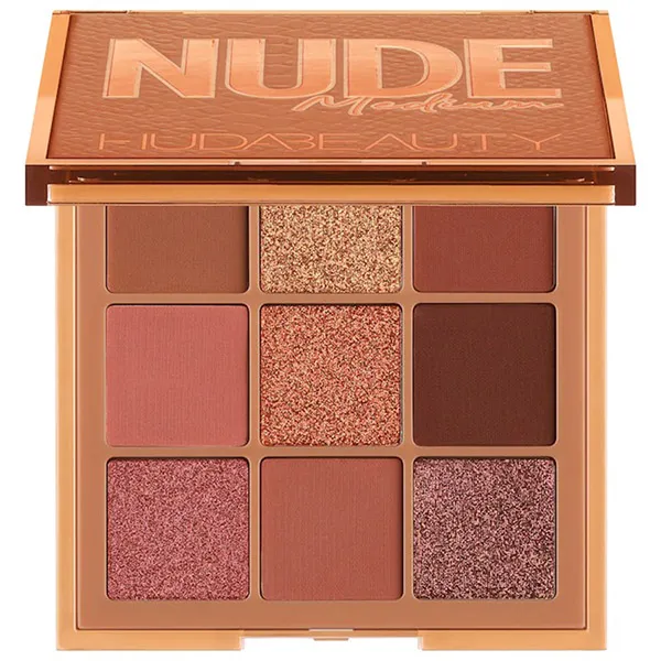 Bảng Phấn Mắt Huda Beauty Nude Obsessions Eyeshadow Palette - Nude Medium - Trang điểm - Vua Hàng Hiệu