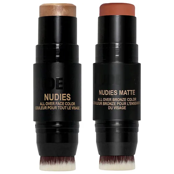 Bộ Sản Phẩm Phấn Má Hồng Dạng Thỏi Nudestix Glowy Nude Skin 2pcs - Trang điểm - Vua Hàng Hiệu