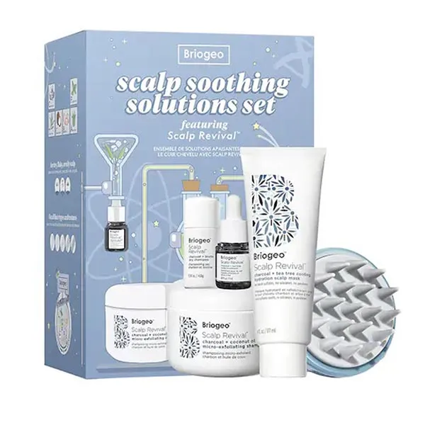 Set Chăm Sóc Tóc Briogeo Scalp Revival Soothing Solutions Value Set For Oily, Itchy + Dry Scalp - Chăm sóc tóc - Vua Hàng Hiệu
