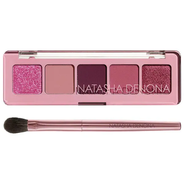 Bảng Phấn Mắt Natasha Denona Valentine's Makeup Set - Mini Eyeshadow Palette And Brush - Trang điểm - Vua Hàng Hiệu