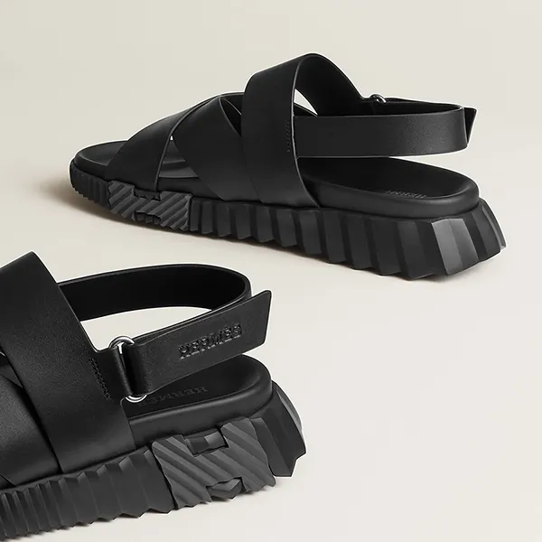 Dép Sandals Hermès Electric Màu Đen Size 41 - Dép - Vua Hàng Hiệu