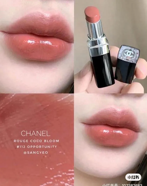 Mua Son Chanel Rouge Coco Bloom 112 Opportunity Màu Nâu Cam chính hãng Son  dưỡng cao cấp Giá tốt
