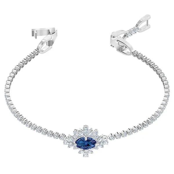 Vòng Đeo Tay Swarovski Palace Bracelet 5498834 Màu Xanh Bạc