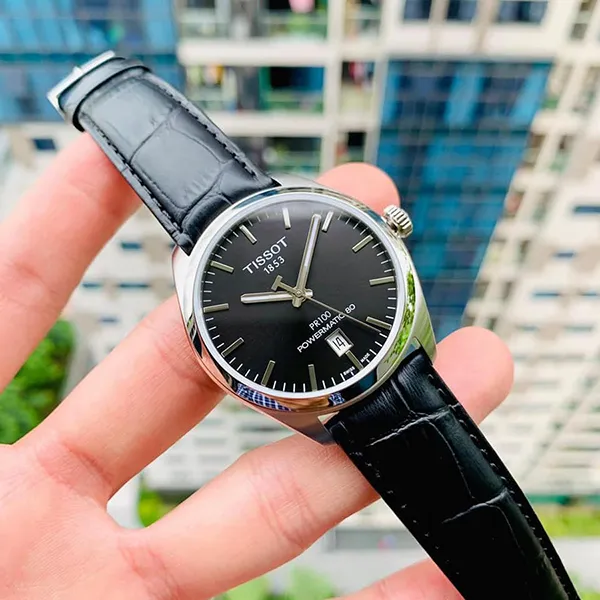 Đồng Hồ Tissot PR 100 Powermatic 80 Black Dial Men's Watch T101.407.16.051.00 Màu Đen - Đồng hồ - Vua Hàng Hiệu