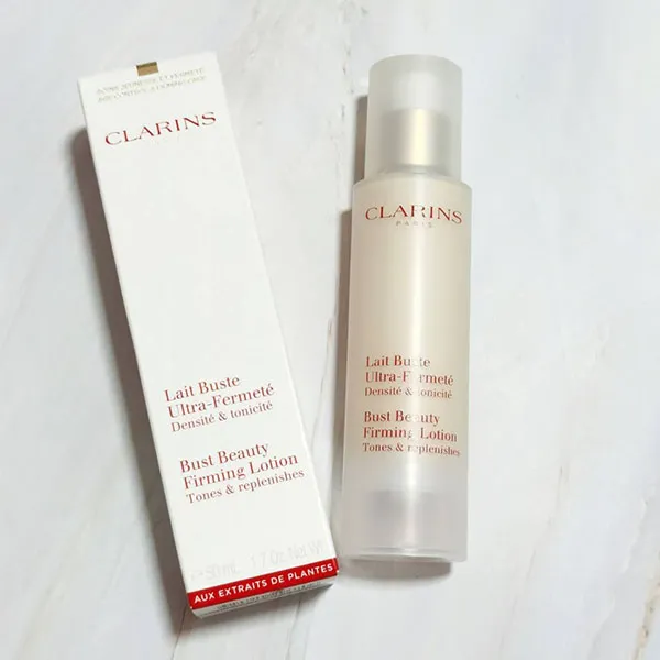 Gel Dưỡng Da Hỗ Trợ Săn Chắc Ngực Clarins Bust Beauty Extra-Lift 50ml Màu Trắng - Mỹ phẩm - Vua Hàng Hiệu