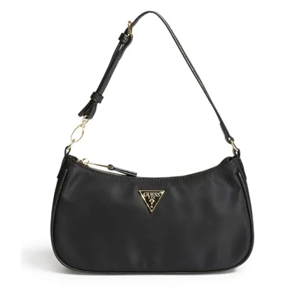 Túi Xách Guess Paris Shoulder Bag Black Màu Đen - Túi xách - Vua Hàng Hiệu