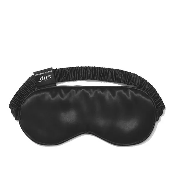 Combo Gối + Mặt Nạ Ngủ Lụa Slip Beauty Sleep To Go Màu Đen - Chăn - Gối - Vua Hàng Hiệu