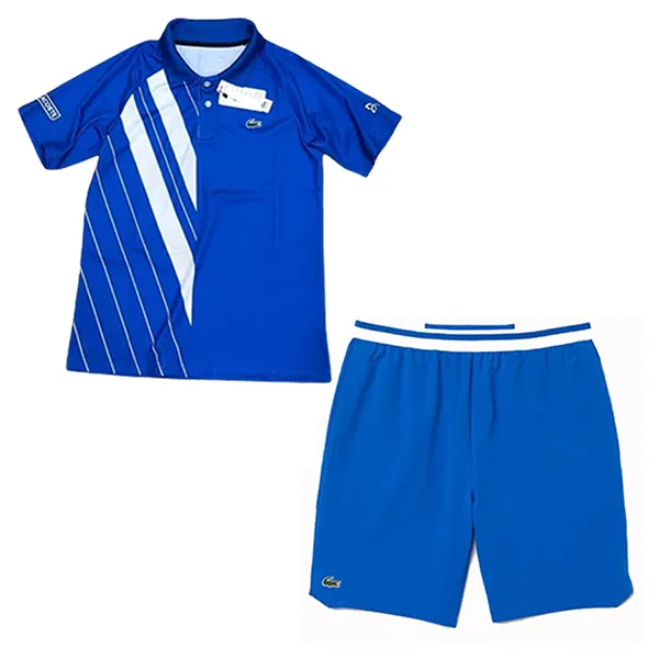 Bộ Thể Thao Hè Lacoste Novak Djokocvic Short Sport Cho Nam Màu Xanh Blue Size XS - Thời trang - Vua Hàng Hiệu