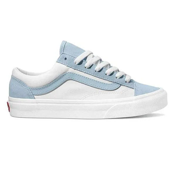 Giày Sneakers Vans Old Skool Style 36 Classic Sport Màu Xanh Trắng Size 36.5 - Giày - Vua Hàng Hiệu