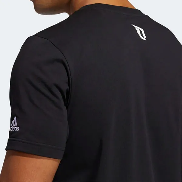 Áo Thun Adidas Dame Avatar Pocket Tee Tshirt Màu Đen - Thời trang - Vua Hàng Hiệu
