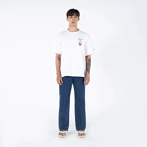 Áo Phông Acmé De La Vie ADLV Colorful Care Bears Short Sleeve White T-Shirts Màu Trắng