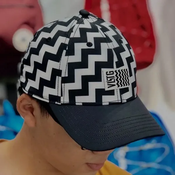 Mũ Converse VLTG Baseball Cap 10017689001 Màu Đen Trắng