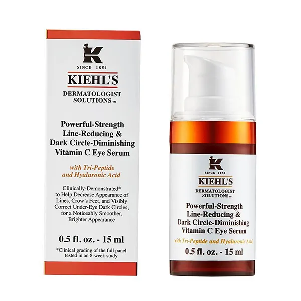 Set Serum Dưỡng Mắt Vitamin C Kiehl's Since 1851 Powerful-Strength Essentials (50ml + 15ml)