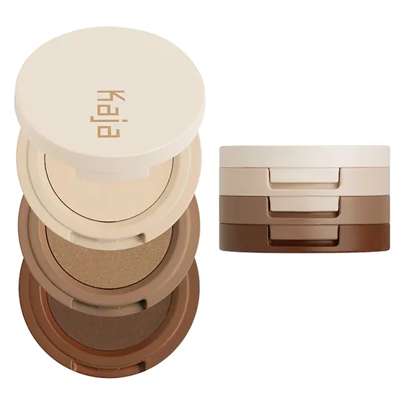 Phấn Mắt 3 Ô Kaja Beauty Bento Bouncy Eyeshadow Trio Matte Finish - Neutral Moment (3x0.9g)