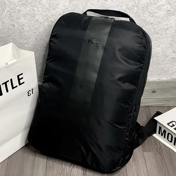 Balo Lacoste Black Classic Backpack Màu Đen
