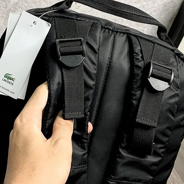 Balo Lacoste Black Classic Backpack Màu Đen