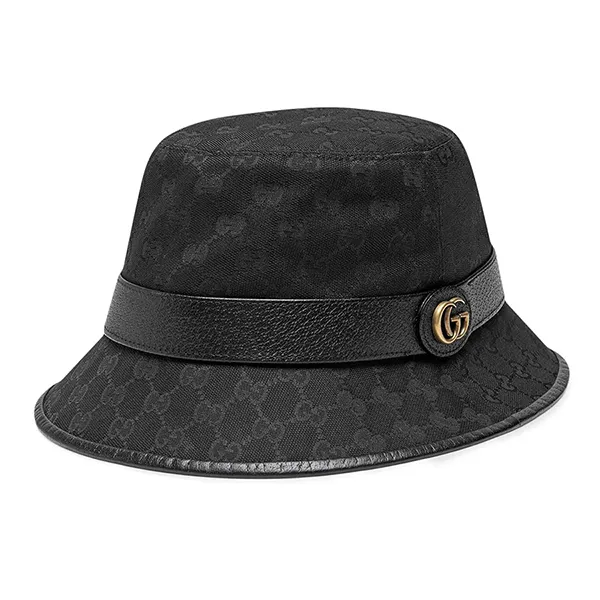 Mũ Gucci GG Canvas Bucket Hat Màu Đen Size S - 1