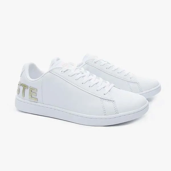 Giày Sneakers Lacoste Carnaby Evo 120 6 US Women's Sneakers Màu Trắng - Giày - Vua Hàng Hiệu